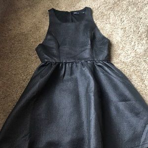 Black cocktail dress